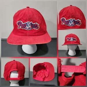 VTG 70s New England Patriots Louisville MFG Co USA Made Corduroy Snapback Hat
